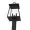 Z-Lite Broughton Outdoor Post Mounted Fixture, 2-Light, 10.25 In.W x 112.5 In.H, Black/Clear Beveled 521PHMS-536P-BK - alternate 6
